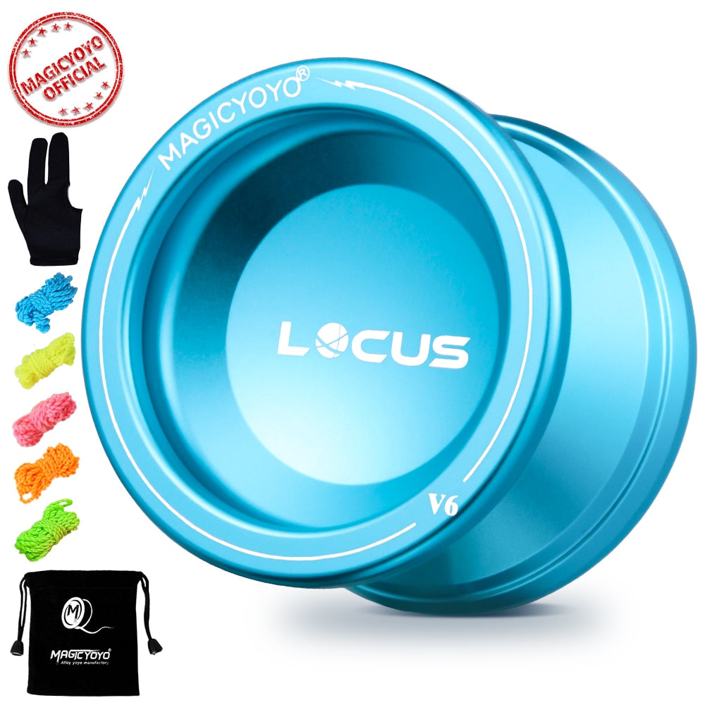 MAGICYOYO V6 LOCUS Yo Yo Responsive Yoyo for Kids Professional Yoyo for Beginners