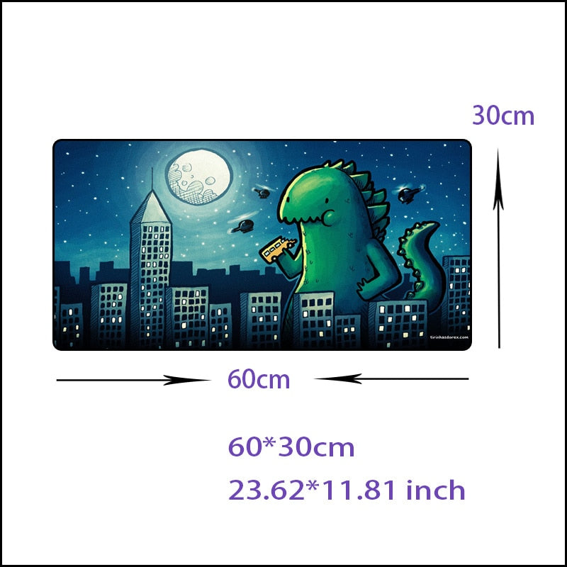 Cute Cartoon Mouse Pad Gamer Desk Mat Large M L XL XXL Computer Gaming Peripheral Accessories Mouse Pad Mat for Child and Adult