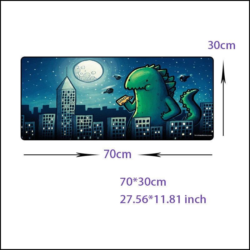 Cute Cartoon Mouse Pad Gamer Desk Mat Large M L XL XXL Computer Gaming Peripheral Accessories Mouse Pad Mat for Child and Adult