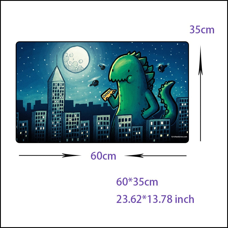 Cute Cartoon Mouse Pad Gamer Desk Mat Large M L XL XXL Computer Gaming Peripheral Accessories Mouse Pad Mat for Child and Adult