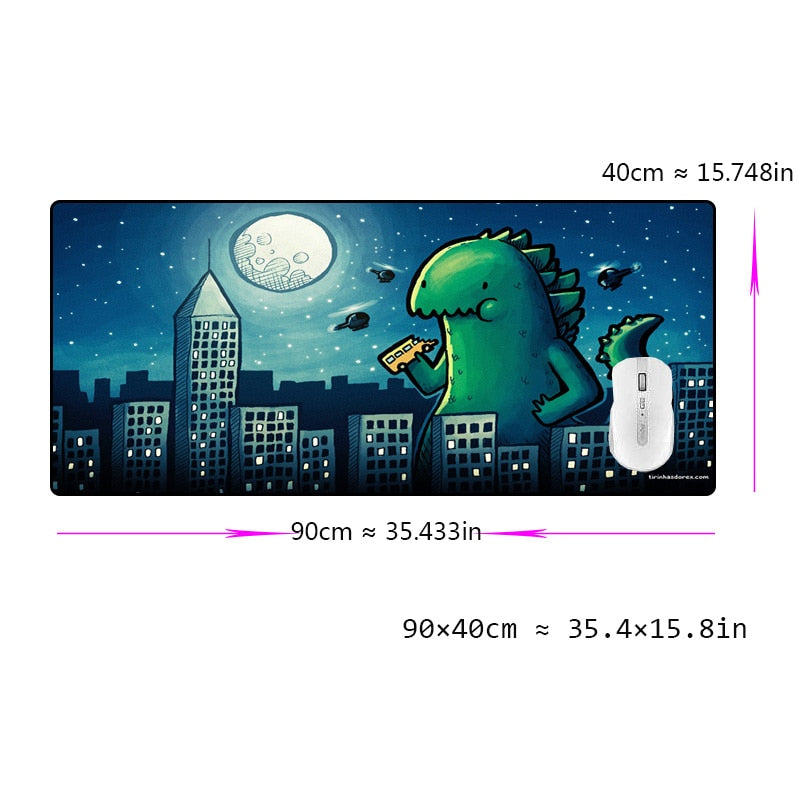 Cute Cartoon Mouse Pad Gamer Desk Mat Large M L XL XXL Computer Gaming Peripheral Accessories Mouse Pad Mat for Child and Adult