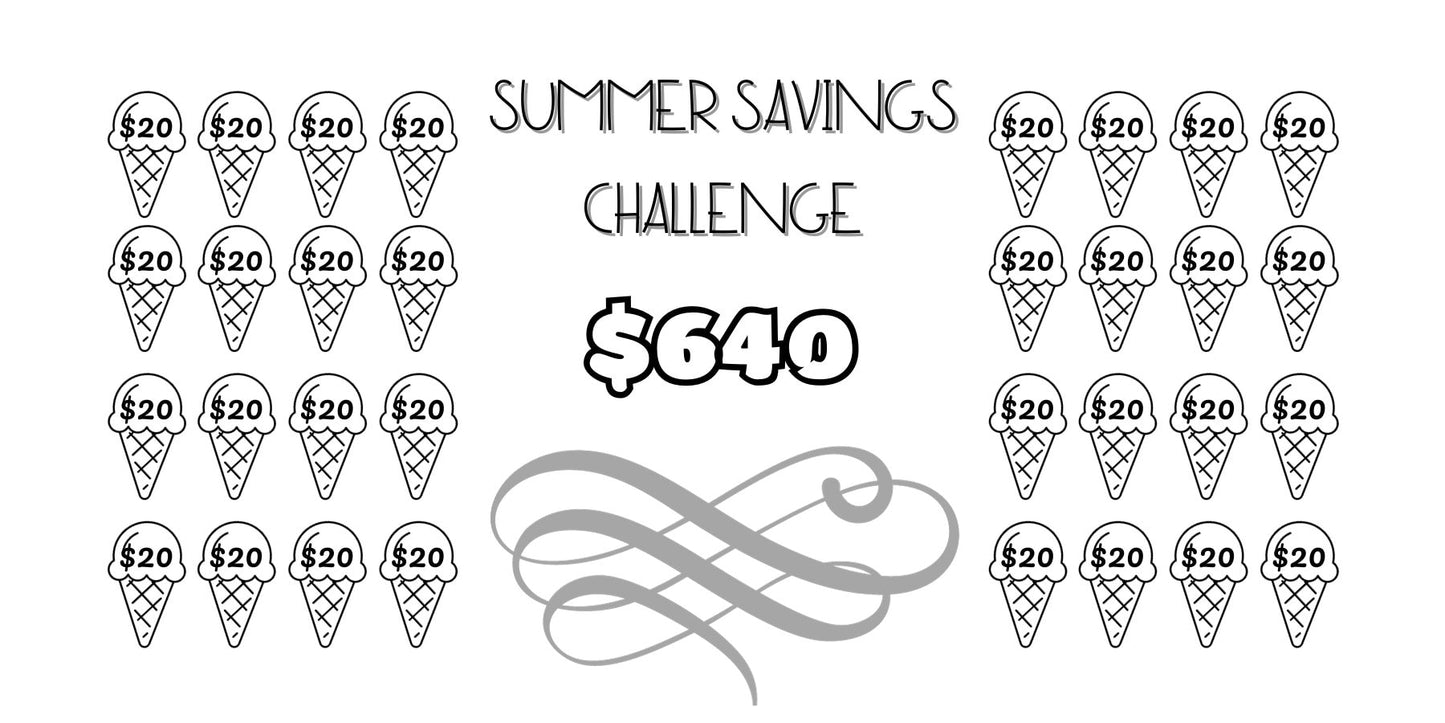 Mini Savings Challenges - FULL 12 Month Bundle