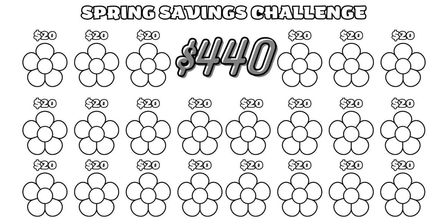 Mini Savings Challenges - FULL 12 Month Bundle