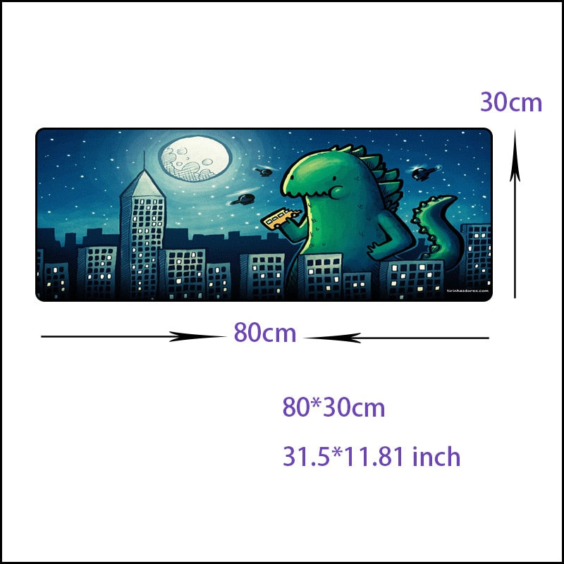 Cute Cartoon Mouse Pad Gamer Desk Mat Large M L XL XXL Computer Gaming Peripheral Accessories Mouse Pad Mat for Child and Adult