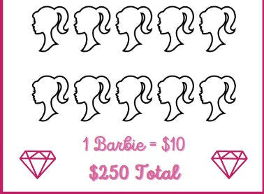 Barbie Savings Challenge (Color Printable)